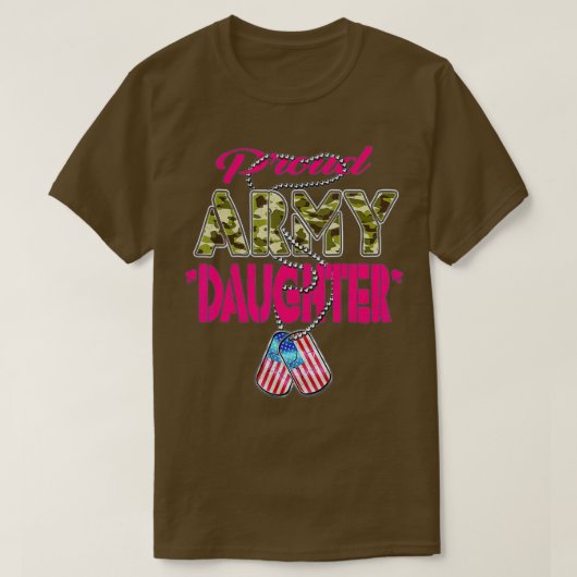 Armys Grandma Military Pride (34) T-shirt (Design voorkant)