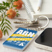 ARN Stockholm Airport Sleutelhanger (Voorkant Rechts)