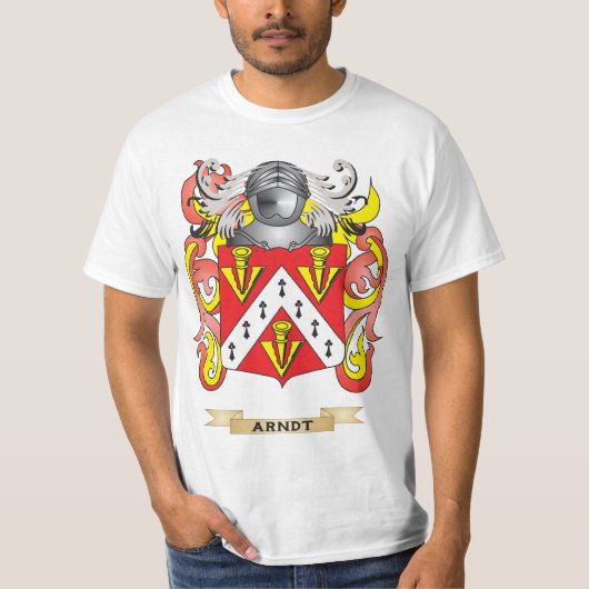Arndt Coat of Arms (gezinscrest) T-shirt
