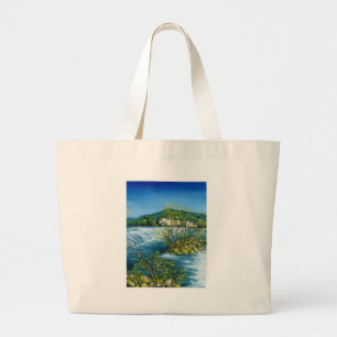 ARNO RIVER AT ROVEZZANO Florence Italië Grote Tote Bag