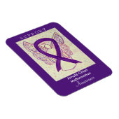 Arnold-Chiari Malformation Awareness Ribbon Magnet Magneet (Rechterzijde)