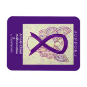 Arnold-Chiari Malformation Awareness Ribbon Magnet Magneet (Horizontaal)