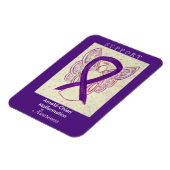 Arnold-Chiari Malformation Awareness Ribbon Magnet Magneet (Linkerzijde)