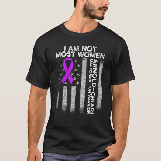 Arnold Chiari Malformation Warrior Love Survivor A T-shirt (Voorkant)