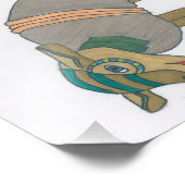 Arnold de Armadillo print Foto Afdruk (Hoek)