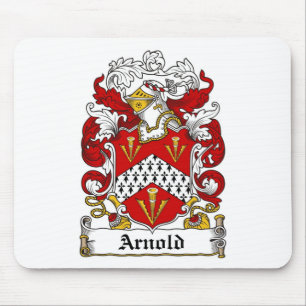 ARNOLD FAMILY CREST - ARNOLD COAT WAPENS MUISMAT