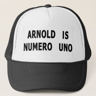 Arnold is Numero Trucker Pet