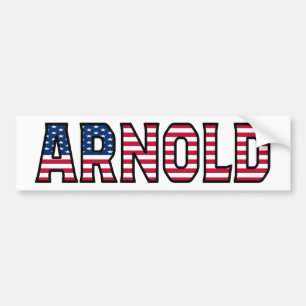Arnold Nom Vorname USA Aufkleber Sticker Auto