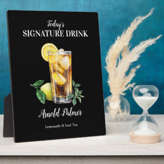 Arnold Palmer Signature Drank Cocktailbar Bord Fotoplaat