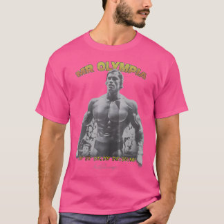 Arnold Schwarzenegger 7 keer Mr Olympia T-shirt