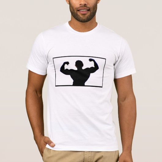 Arnold silhouette t-shirt (Voorkant)