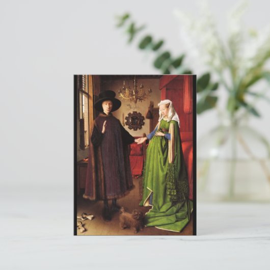 Arnolfini Portrait Briefkaart (Staand voorkant)
