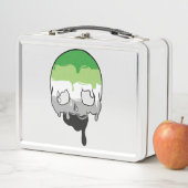 Aro Pride Dripping Skull (In situ)