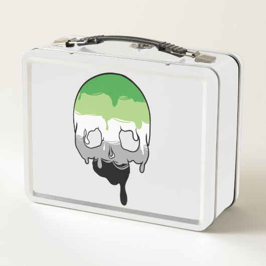 Aro Pride Dripping Skull (Achterkant)