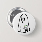 Aro Pride Ghost Ronde Button 5,7 Cm (Voorkant /achterkant)