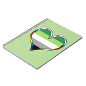 Aro Pride Heart Notitieboek (Linkerzijde)