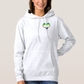 Aro Pride Sweat - shirt à capuche cardiaque (Devant)
