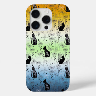 AroAce Agender Pride Black Cat - Mystieke Heks iPhone 15 Pro Case
