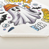 AroAce Funny Halloween - Ik spook mensen Sherpa Deken (3/4)