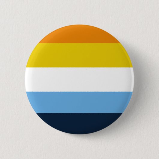 Aroace pride ronde button 5,7 cm (Voorkant)