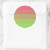 Aroflux Pride Flag Ronde Sticker (Tas)