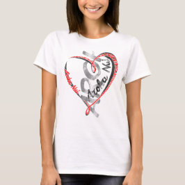 Aroha Nui - Diepe liefde - wit T-shirt
