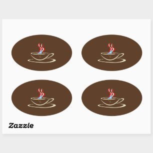 Aroma a Puerto Rico Koffie Mok Coqui Sticker