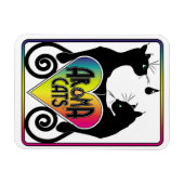 Aroma cat Magnet (Horizontal)