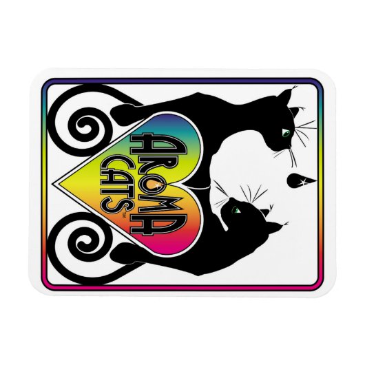 Aroma cat Magnet (Horizontal)
