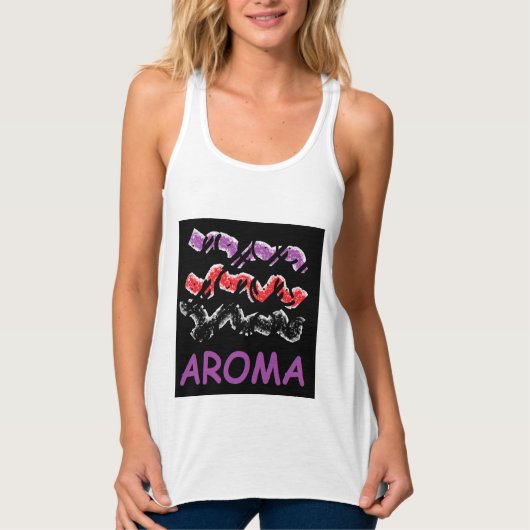 Aroma natuur parfum thema tanktop (Voorkant)