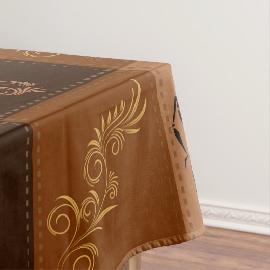 Aroma van koffie. Patchwork. Tafelkleed (Voorbeeld)