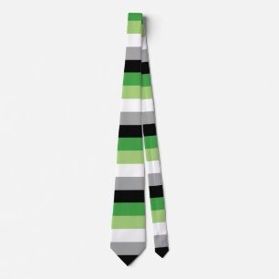 Aromantic Flag Stropdas