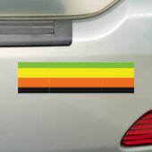 Aromantic Pride Bumpersticker (Op auto)