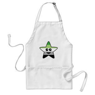 Aromantic Star Apron Standaard Schort