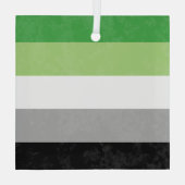 Aromantisch Glas Ornament (Achterkant)