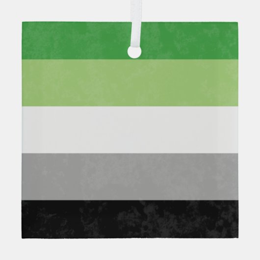 Aromantisch Glas Ornament (Achterkant)