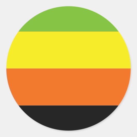 Aromantisch Sticker (Voorkant)