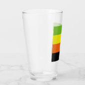 Aromantische Pride-vlag Glas (Rechts)