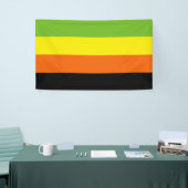 Aromantische trots spandoek (Beurs)