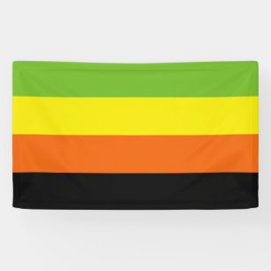 Aromantische trots spandoek