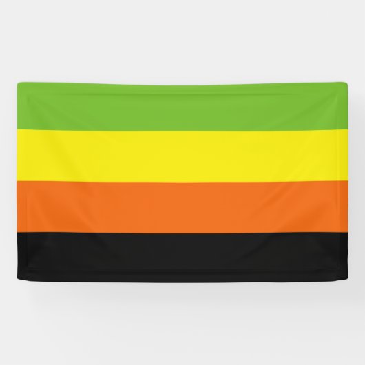 Aromantische trots spandoek (Horizontaal)