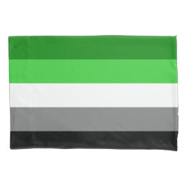 Aromantische vlag Pillowcase Kussensloop