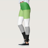 Aromantische Vlaggen Leggings (Links)