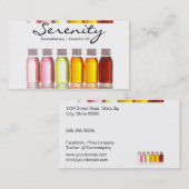 Aromaterapy - Essential Oil Visitekaartje (Voorkant / Achterkant)