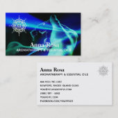 ** Aromatherapie Healing Kwaliteit Essentiële olië Visitekaartje (Voorkant / Achterkant)