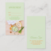 Aromathérapie Soins naturels Rendez-vous facial (Devant / Derrière)