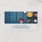 Aromatherapie Spa Skincare Visitekaartje (Achterkant)