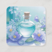 Aromatherapie Vierkante Visitekaartje (Voorkant)