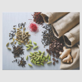 Aromatisch kruidenmengsel tissuepapier