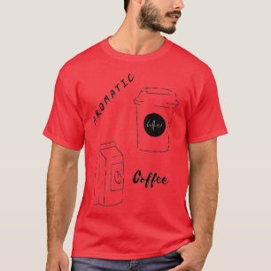 Aromatische koffie koffie koffie koffie koffie Lov T-shirt